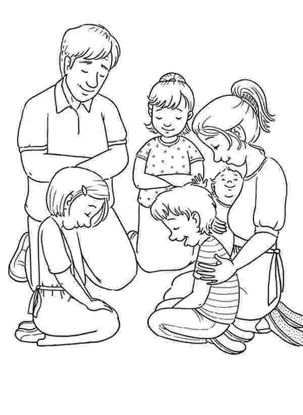 prayer coloring pages telling the truth mini manna for little lambs pages coloring prayer 