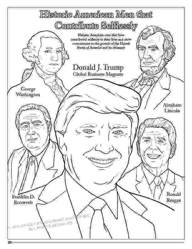 president trump coloring pages donald trump coloring page free printable coloring pages coloring trump pages president 