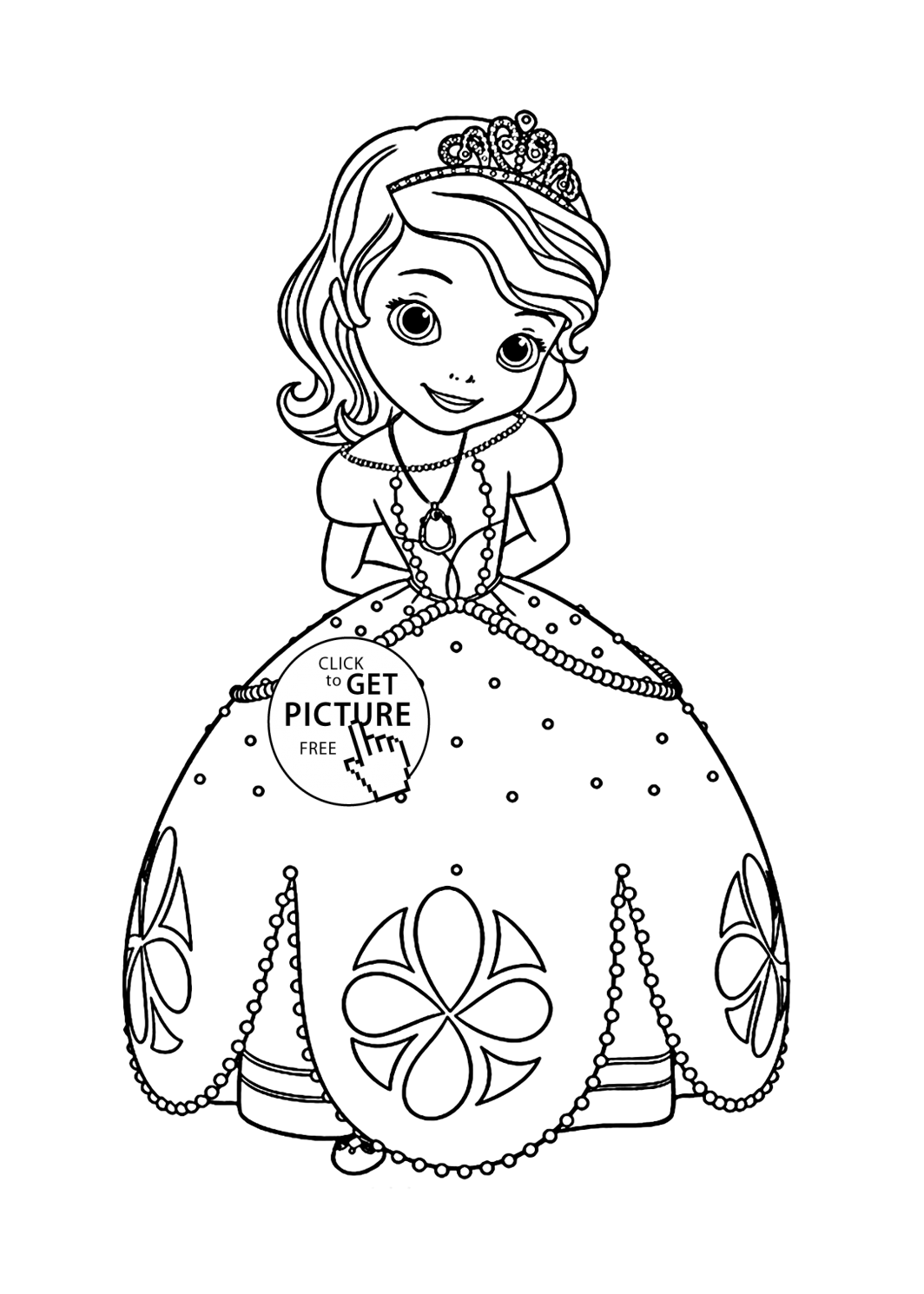 princess sofia pictures to colour 45 princess sophia coloring pages sofia the first pictures to princess sofia colour 