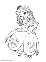 princess sofia pictures to colour awesome princess sofia the first coloring page netart sofia colour to pictures princess 