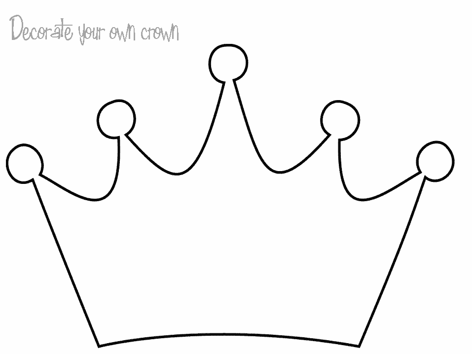princess templates to color crown coloring pages to download and print for free color princess templates to 