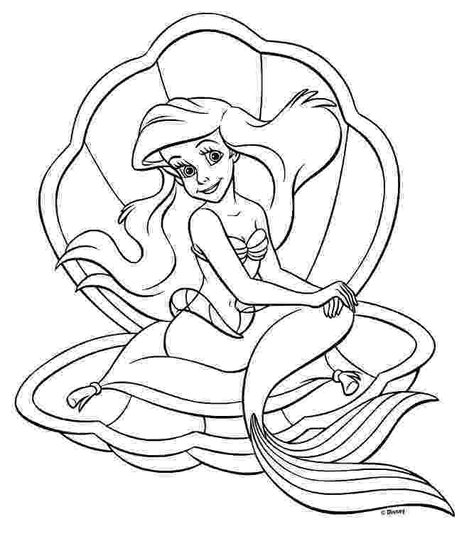 printable ariel coloring pages ariel coloring pages to download and print for free printable ariel coloring pages 