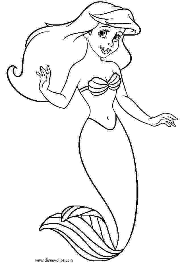 printable ariel coloring pages little mermaid coloring pages to download and print for free ariel printable coloring pages 