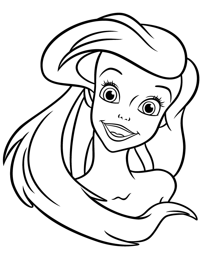 printable ariel coloring pages the little mermaid coloring pages 360coloringpages pages ariel printable coloring 