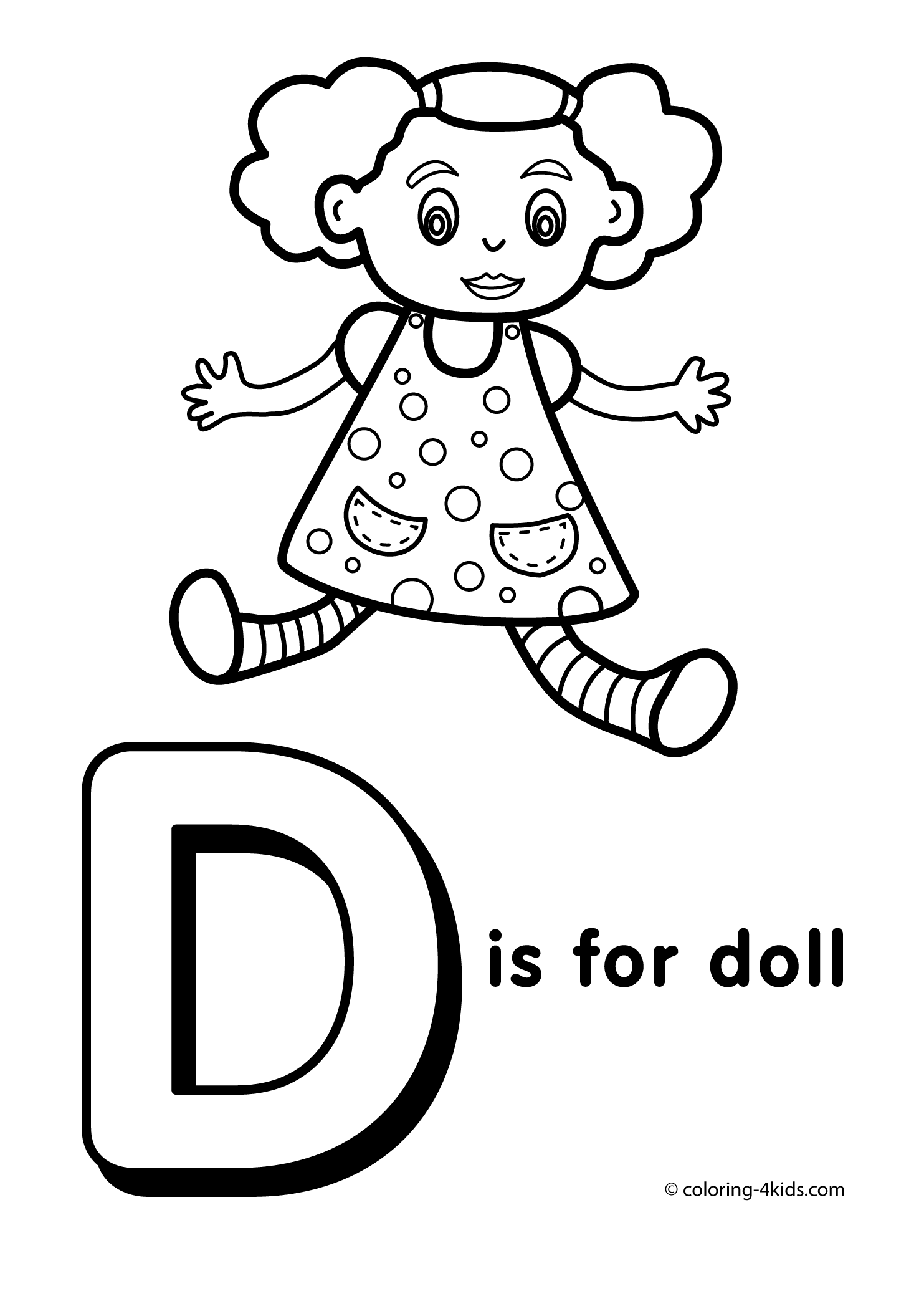 printable coloring book letters letter d coloring pages to download and print for free letters book coloring printable 