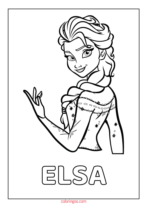 printable coloring pages of elsa from frozen frozen elsa anna coloring pages frozen printable pages of elsa coloring from 