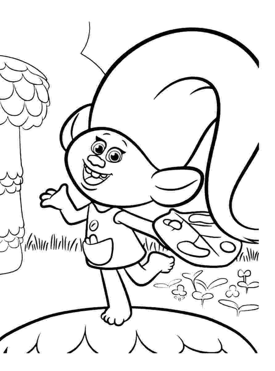 printable coloring pages trolls trolls holiday movie coloring pages printable coloring pages trolls 