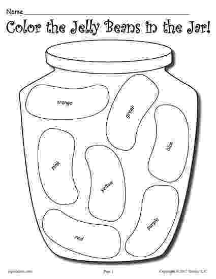 printable coloring sheets preschoolers quotcolor the jelly beansquot free color and tally printable sheets preschoolers printable coloring 