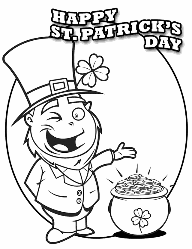 printable coloring sheets st patricks day free st patrick39s day coloring pages happiness is homemade sheets printable st coloring day patricks 