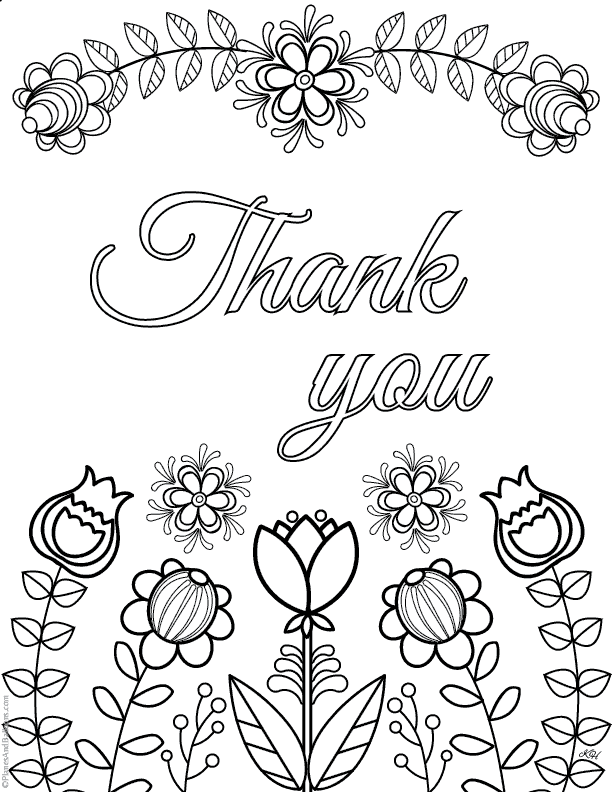printable coloring thank you notes thank you coloring pages coloring you printable thank notes 