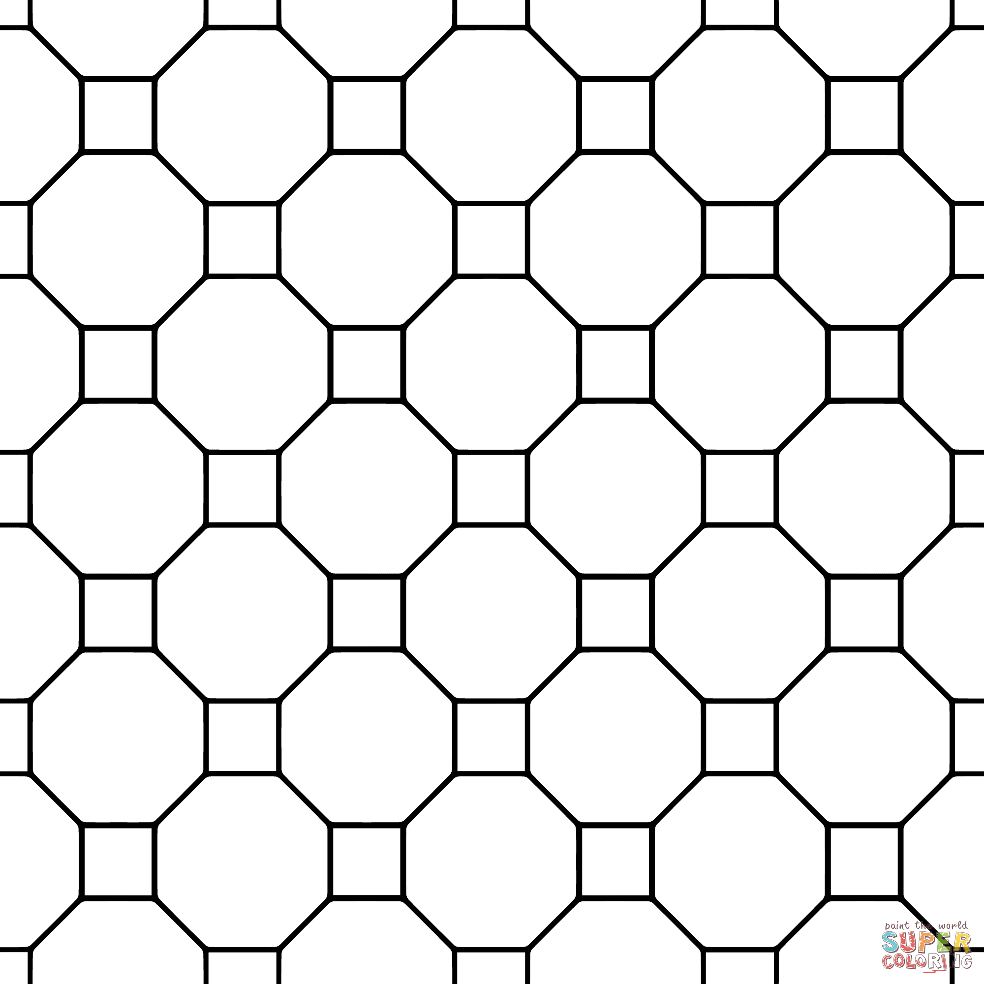 printable colouring tessellations tessellation clipart etc tessellations colouring printable 