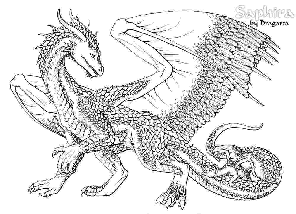 printable dragon dragon coloring pages for adults to download and print for dragon printable 
