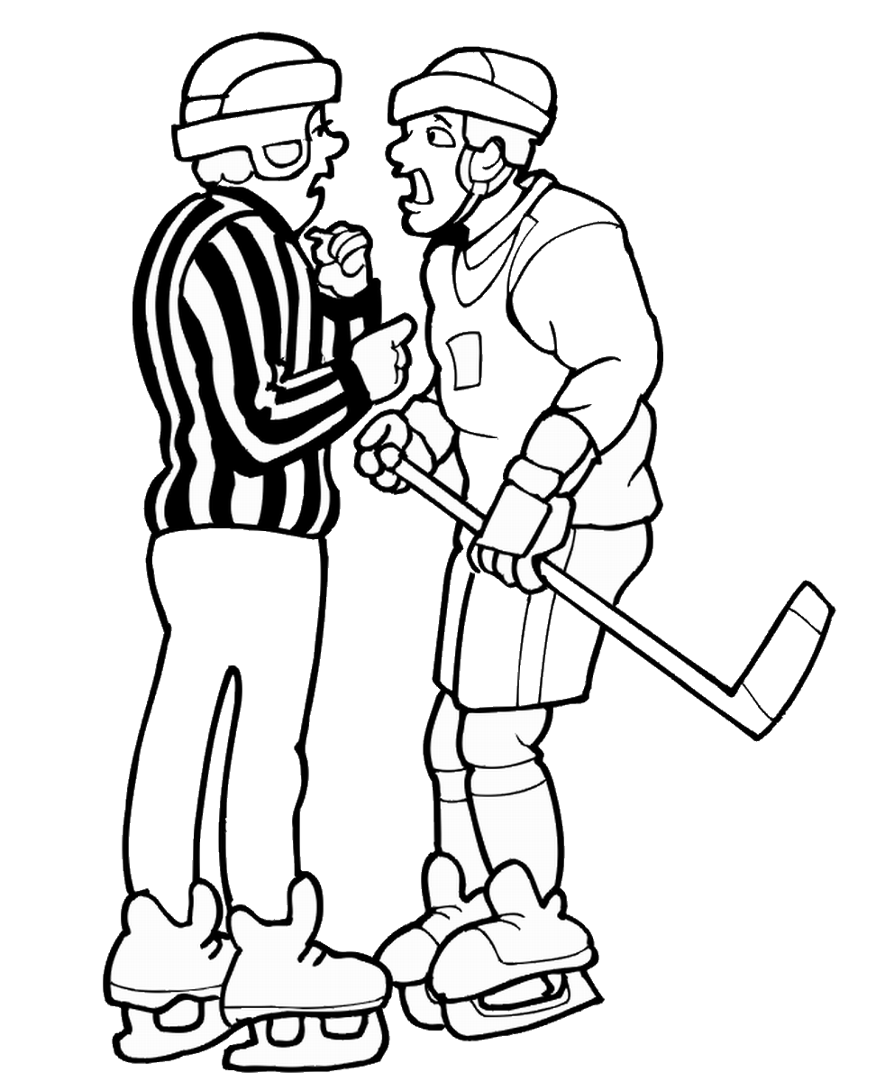 printable hockey coloring pages free printable hockey coloring pages for kids hockey printable pages coloring 