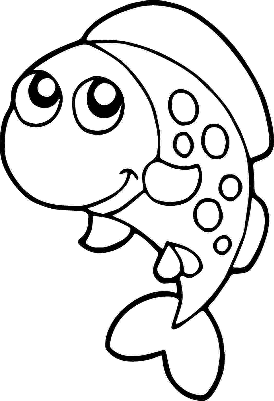 printable pictures of fish fish coloring pages for kids preschool and kindergarten printable of fish pictures 