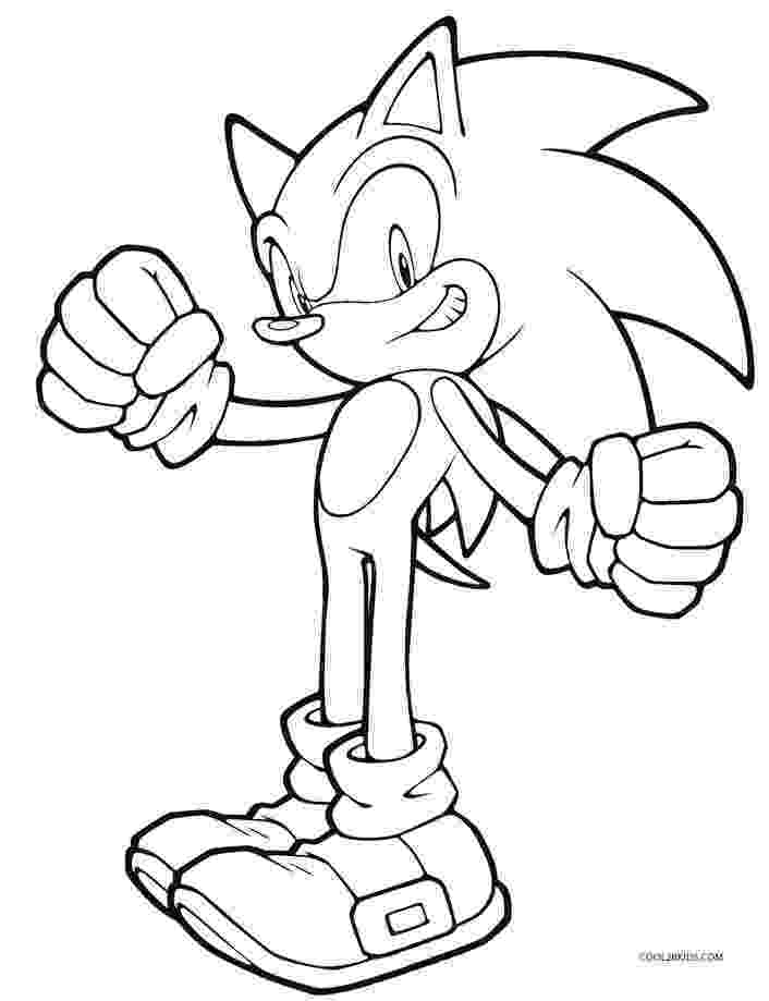 printable sonic coloring pages sonic the hedgehog coloring pages getcoloringpagescom sonic pages printable coloring 