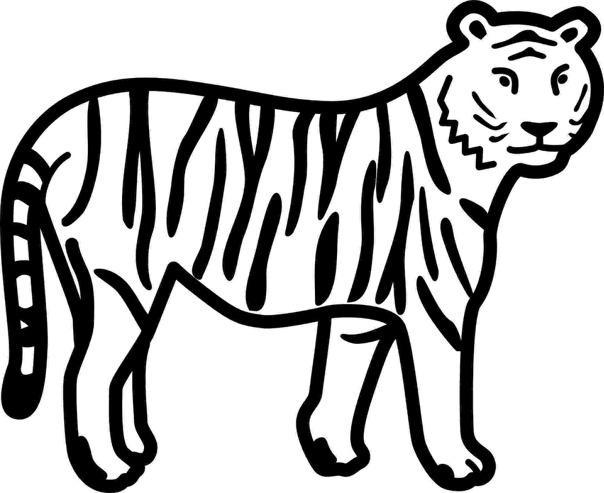 printable tiger pictures coloring pages tiger cubs coloring home printable tiger pictures 