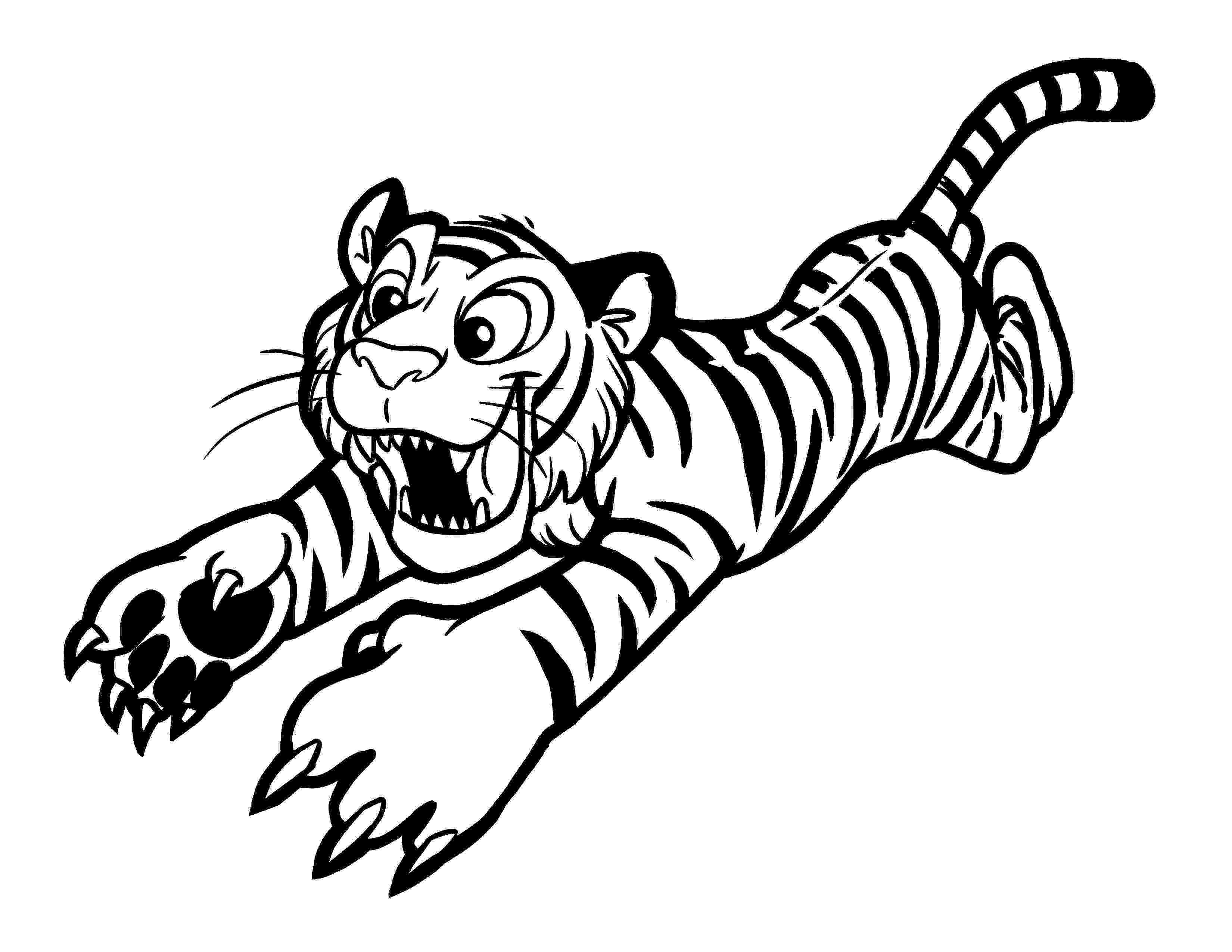 printable tiger pictures free printable tiger coloring pages for kids pictures printable tiger 