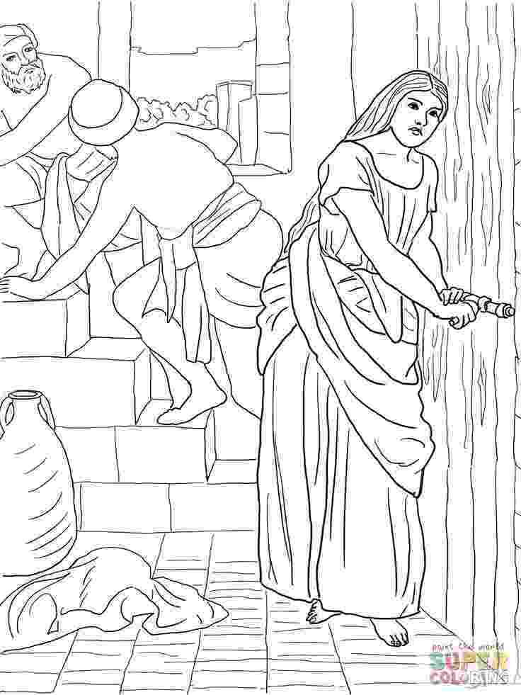 rahab coloring page 105 best images about rahab on pinterest scarlet the coloring rahab page 