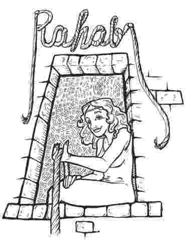 rahab coloring page 29 best bible kids rahab images on pinterest sunday rahab coloring page 