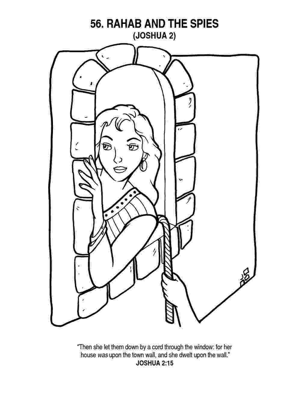 rahab coloring page rahab and the spies coloring page sketch coloring page rahab page coloring 