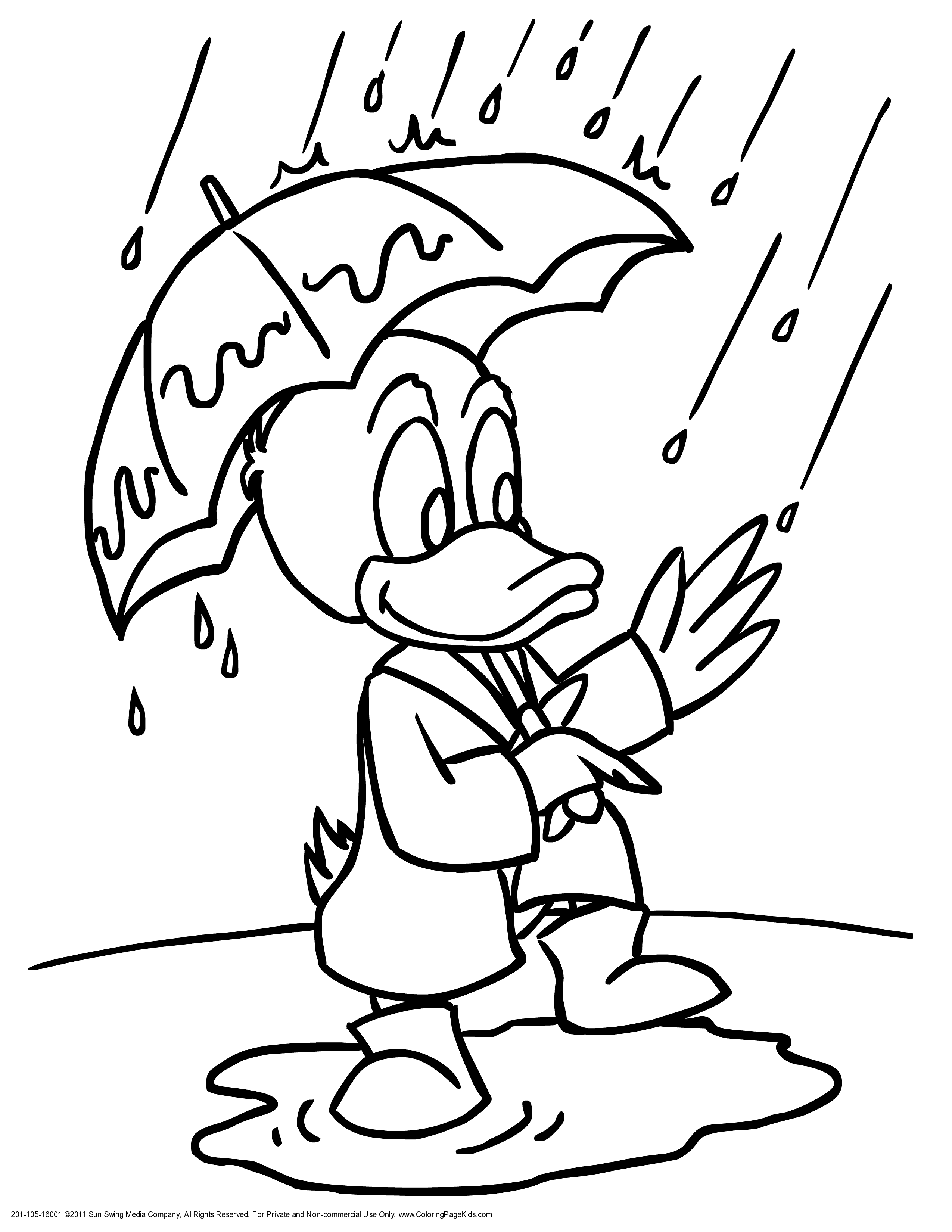 rain coloring page rain coloring pages to download and print for free page rain coloring 1 2