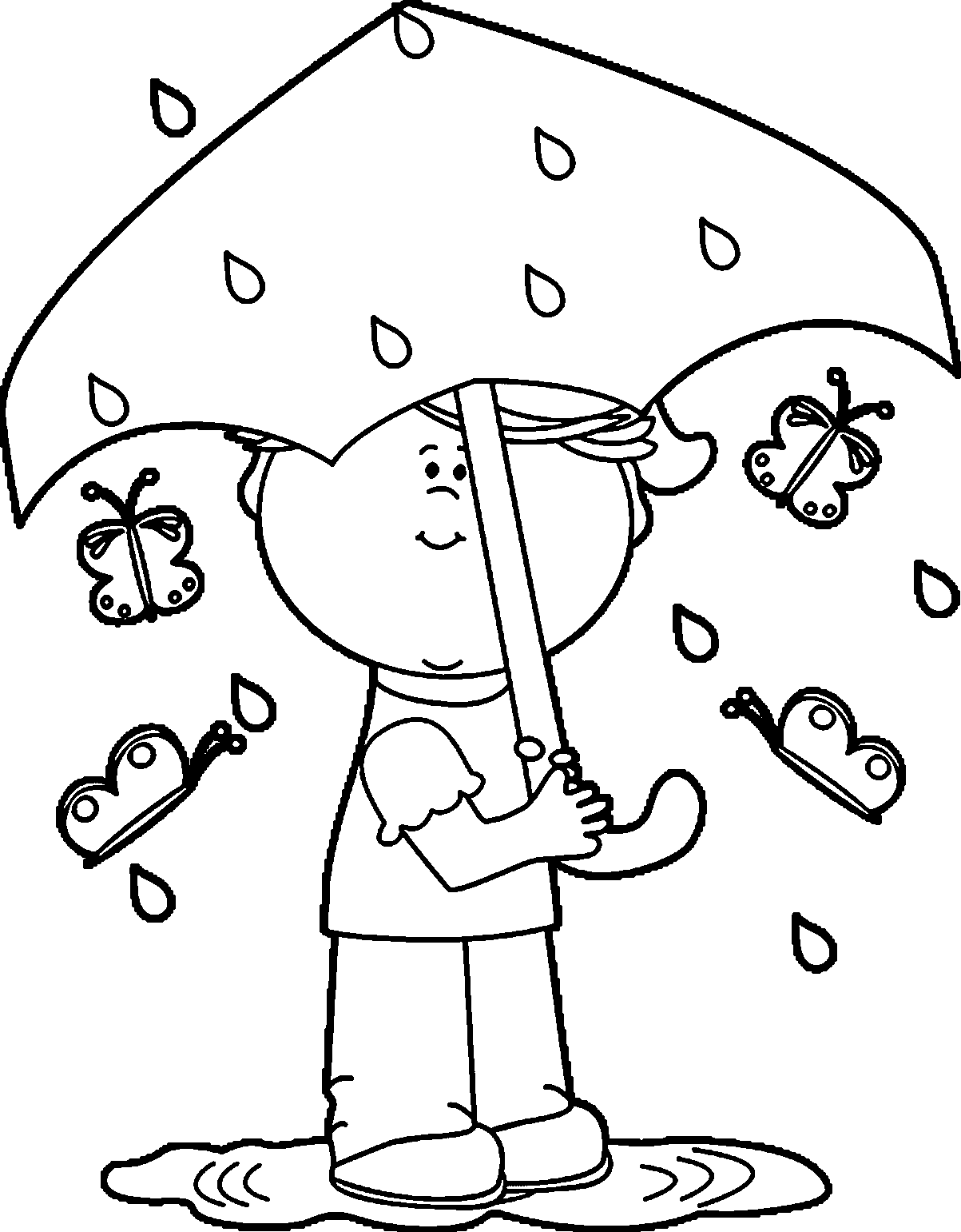 rain coloring page spring rain coloring pages coloring home coloring rain page 