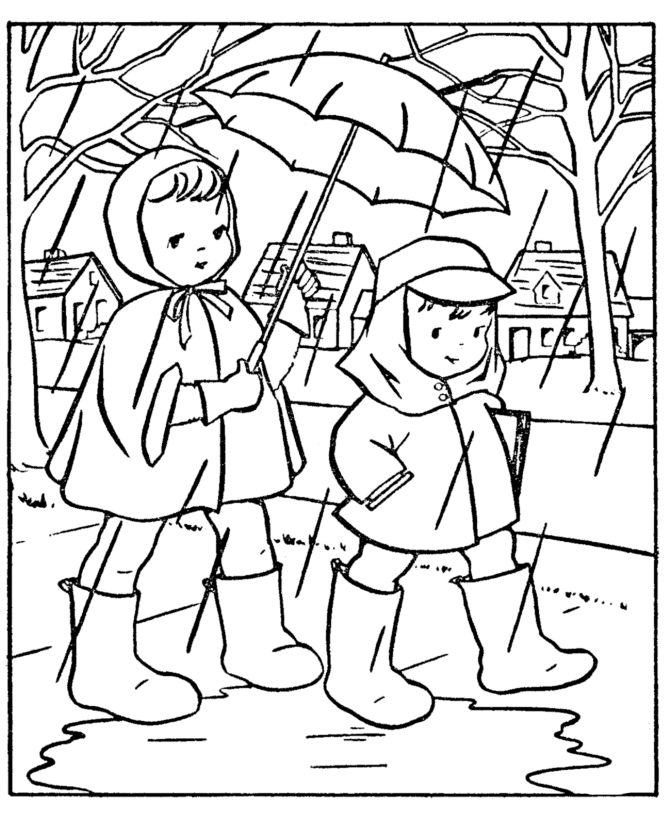 rainy day coloring pages for preschoolers rainy day coloring pages free coloring home day coloring rainy preschoolers for pages 