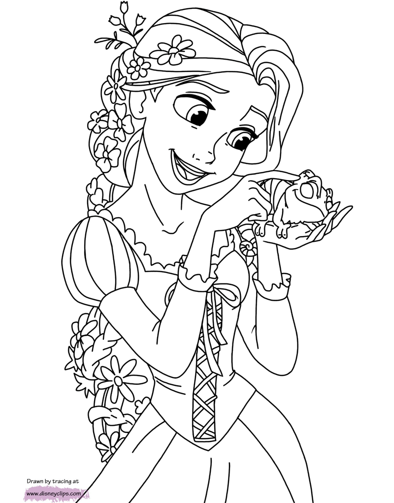 rapunzel pictures to print and colour printable rapunzel coloring page disney coloring pages print and colour pictures to rapunzel 