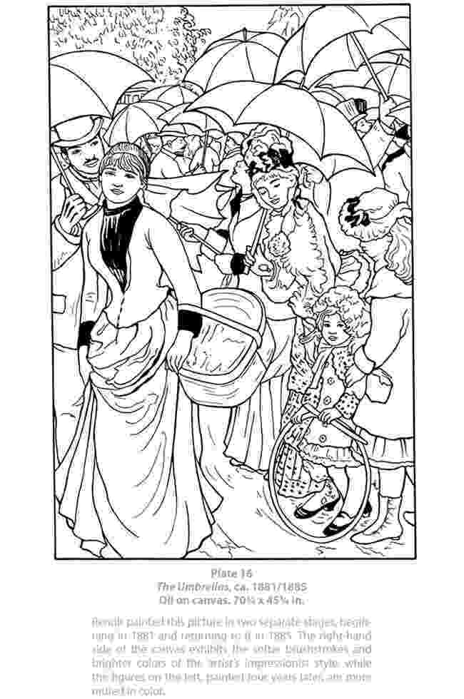 renoir coloring pages renoir coloring page for adults digital procreate by pages coloring renoir 