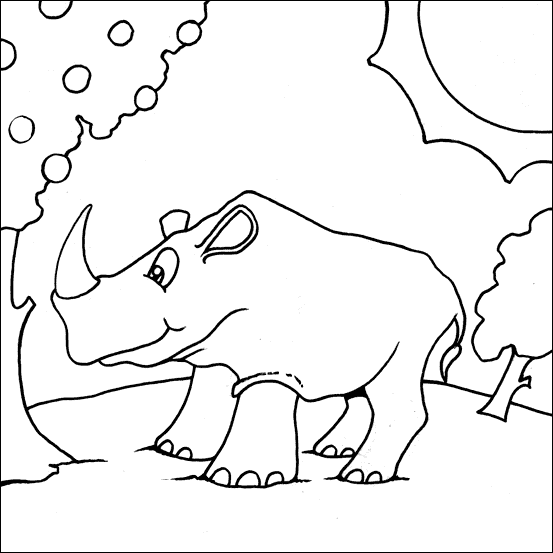 rhino pictures to print cute baby rhino coloring page free printable coloring pages print pictures to rhino 
