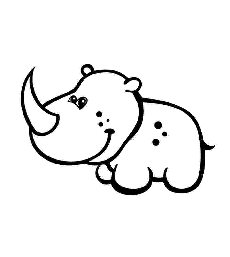 rhino pictures to print free rhino coloring pages to pictures rhino print 