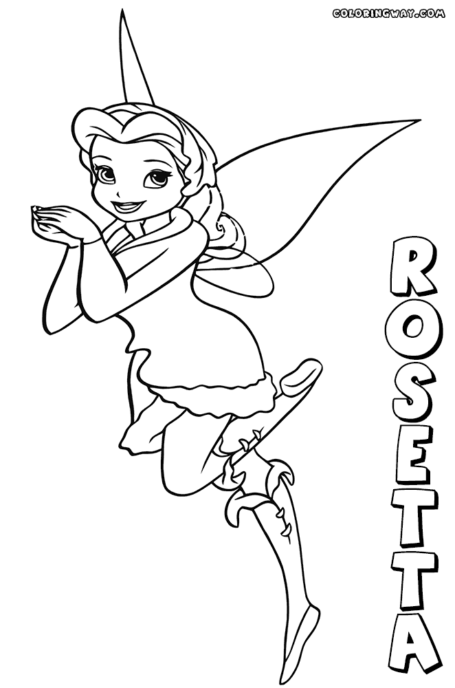 rosetta fairy coloring pages rosetta fairy coloring pages coloring pages to download coloring rosetta pages fairy 