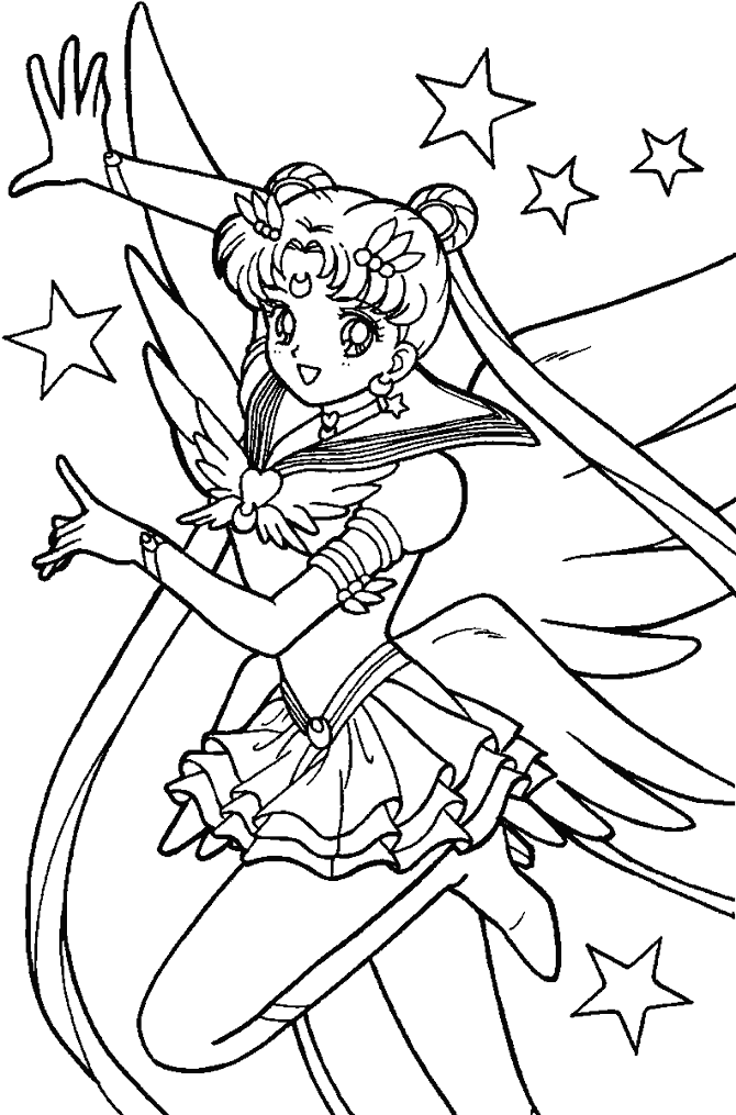 sailor moon coloring pages free printable sailor moon coloring pages for kids moon coloring pages sailor 