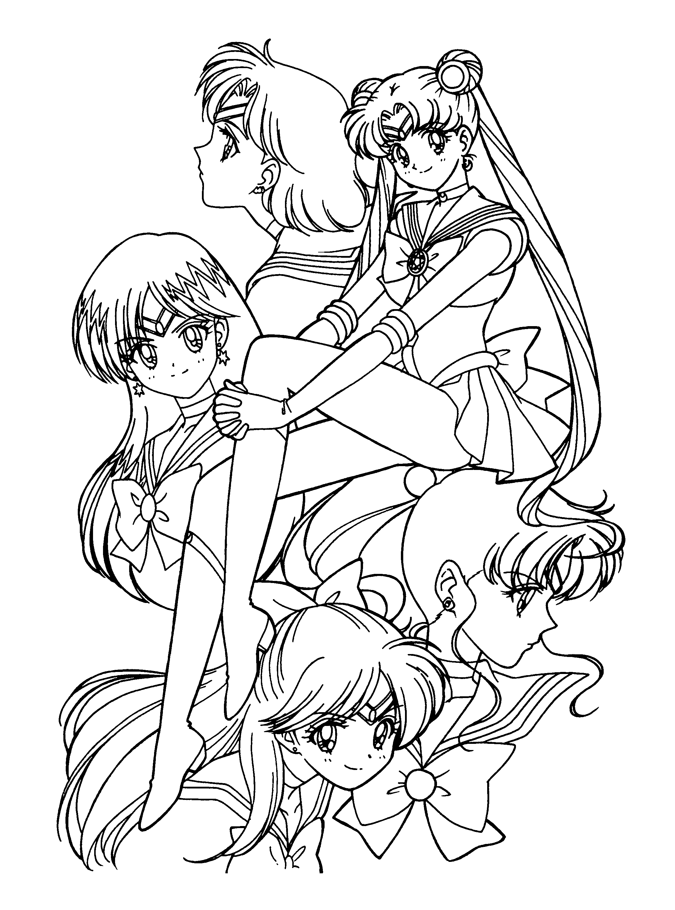 sailor moon coloring pages free printable sailor moon coloring pages for kids moon coloring sailor pages 1 1