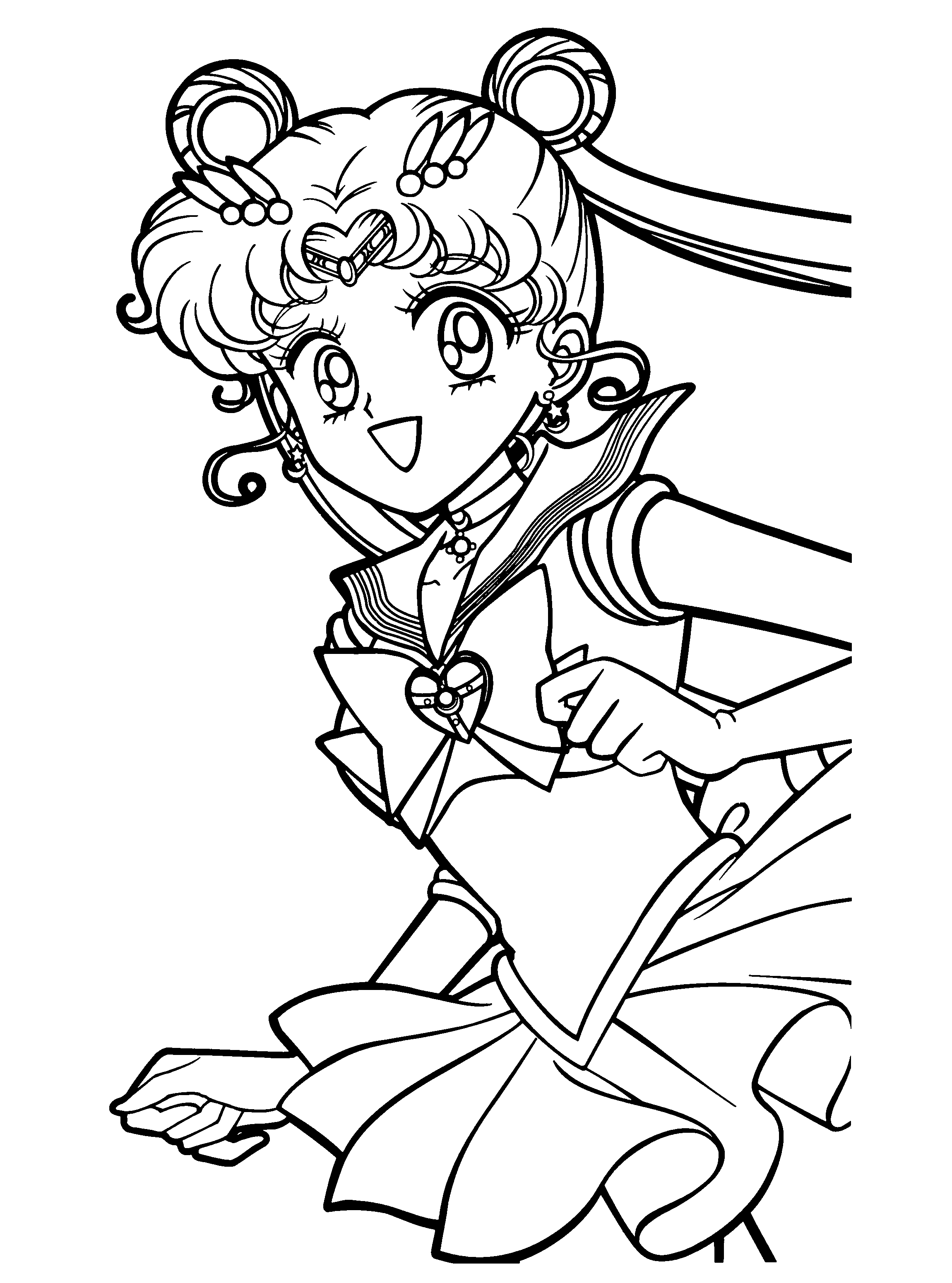 sailor moon coloring pages free printable sailor moon coloring pages for kids pages coloring sailor moon 1 1