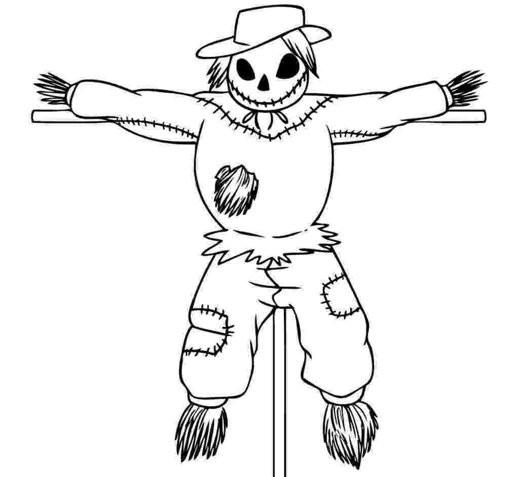 scarecrow coloring pictures free printable scarecrow coloring pages for kids pictures coloring scarecrow 