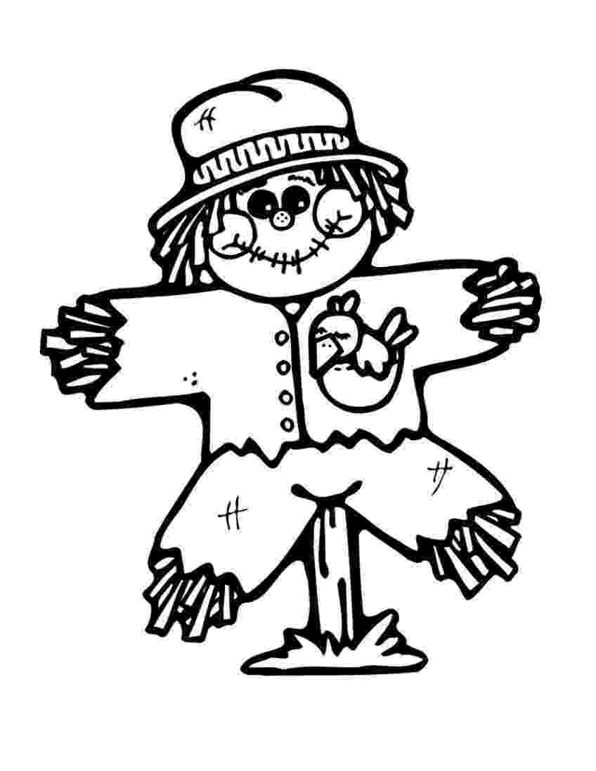 scarecrow coloring pictures free printable scarecrow coloring pages for kids pictures scarecrow coloring 1 1