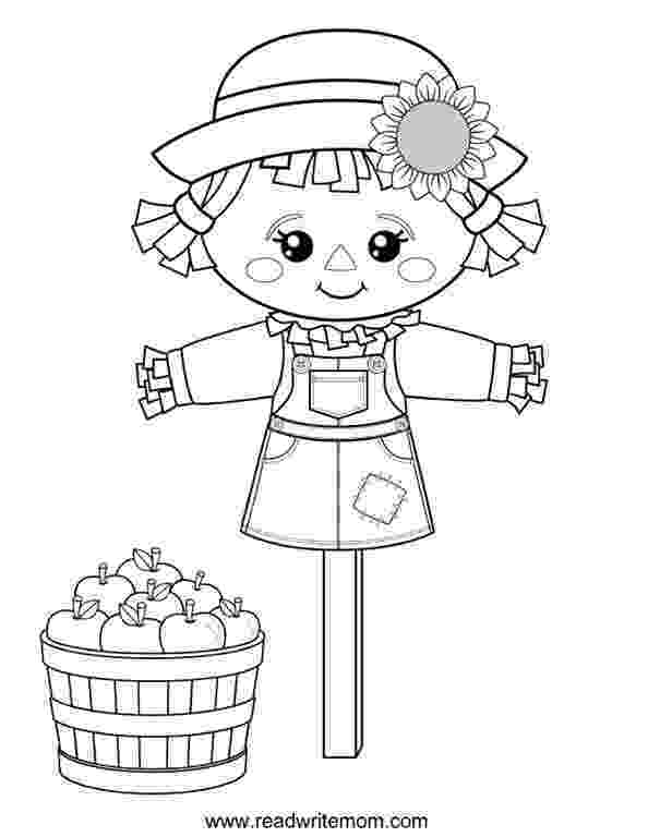 scarecrow coloring pictures free printable scarecrow coloring pages for kids scarecrow coloring pictures 