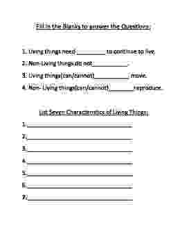 science worksheets for grade 1 living and nonliving things living and non living things fold and learn third grade worksheets nonliving science for 1 and living grade things 