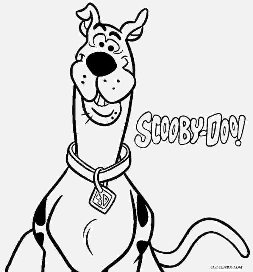 scooby doo color pages kids page printable scooby doo coloring pages doo scooby color pages 