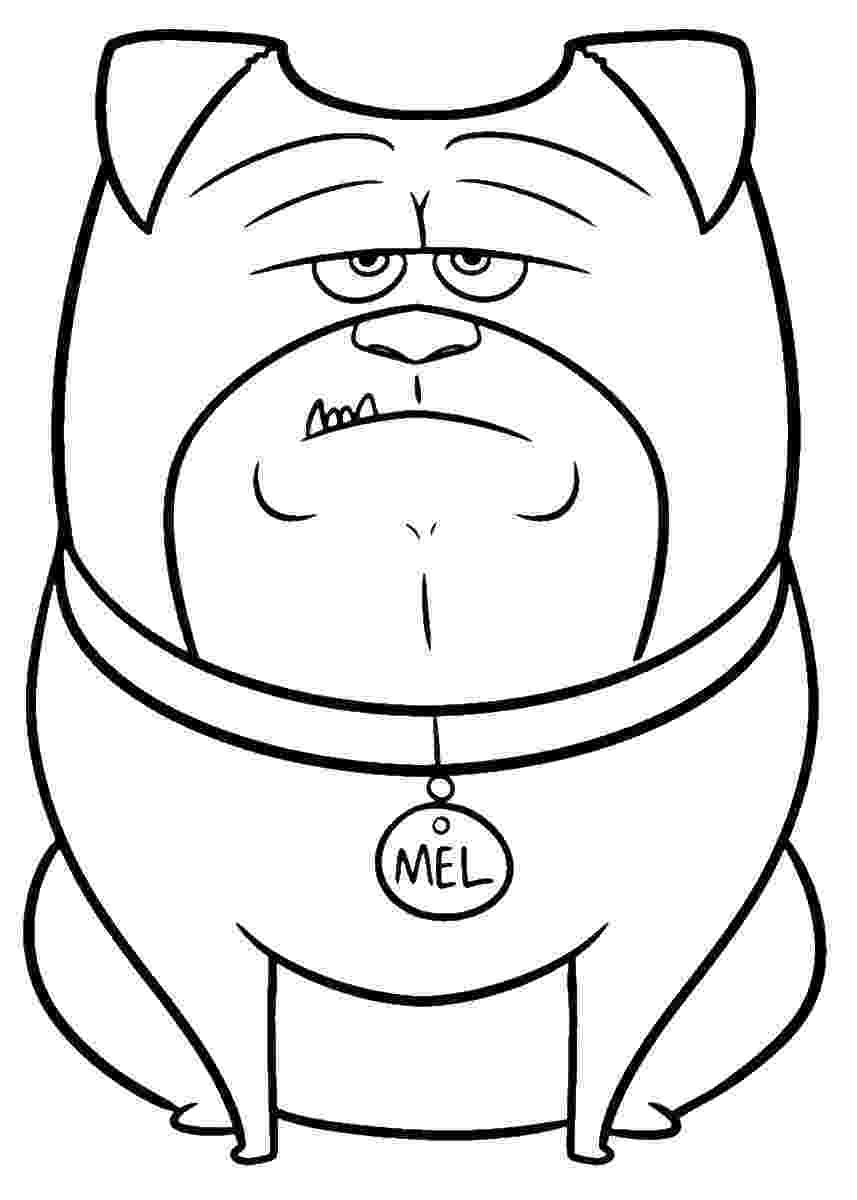secret life of pets printables buddy from the secret life of pets coloring page free life printables secret of pets 