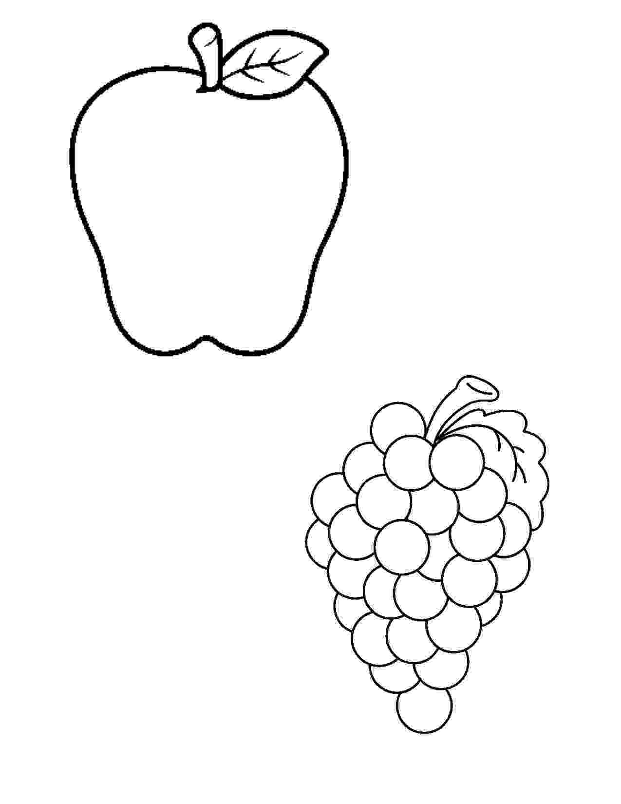 shapes of fruits to color best photos of fruit cutouts printable fruit cut out of fruits color to shapes 