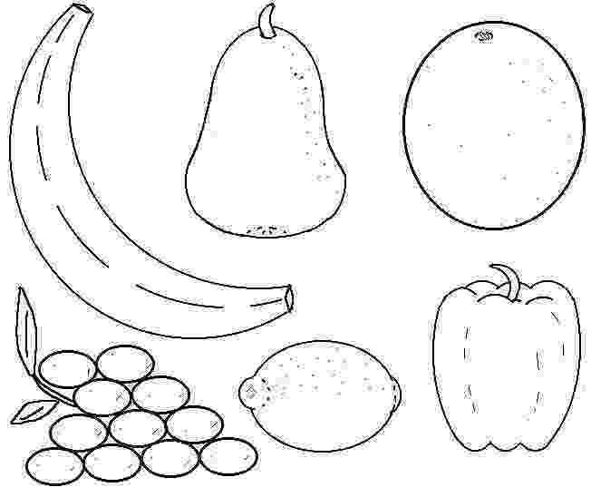 shapes of fruits to color fruit and vegetable template free google search fruit shapes of fruits color to 