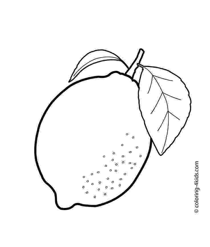 shapes of fruits to color lemon coloring pages download and print for free fruits to shapes color of 