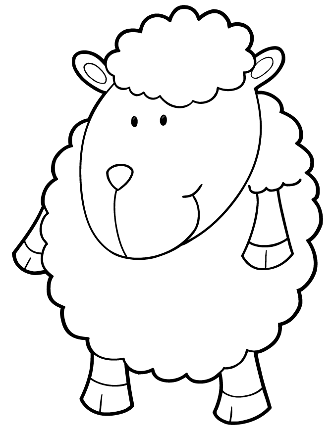 sheep coloring sheet free printable sheep face coloring pages for kids cool2bkids coloring sheep sheet 