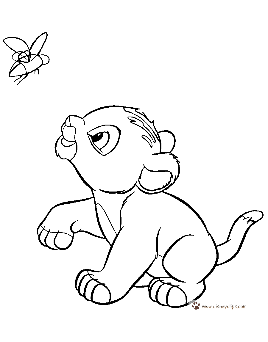 simba coloring page lion king coloring pages best coloring pages for kids coloring page simba 