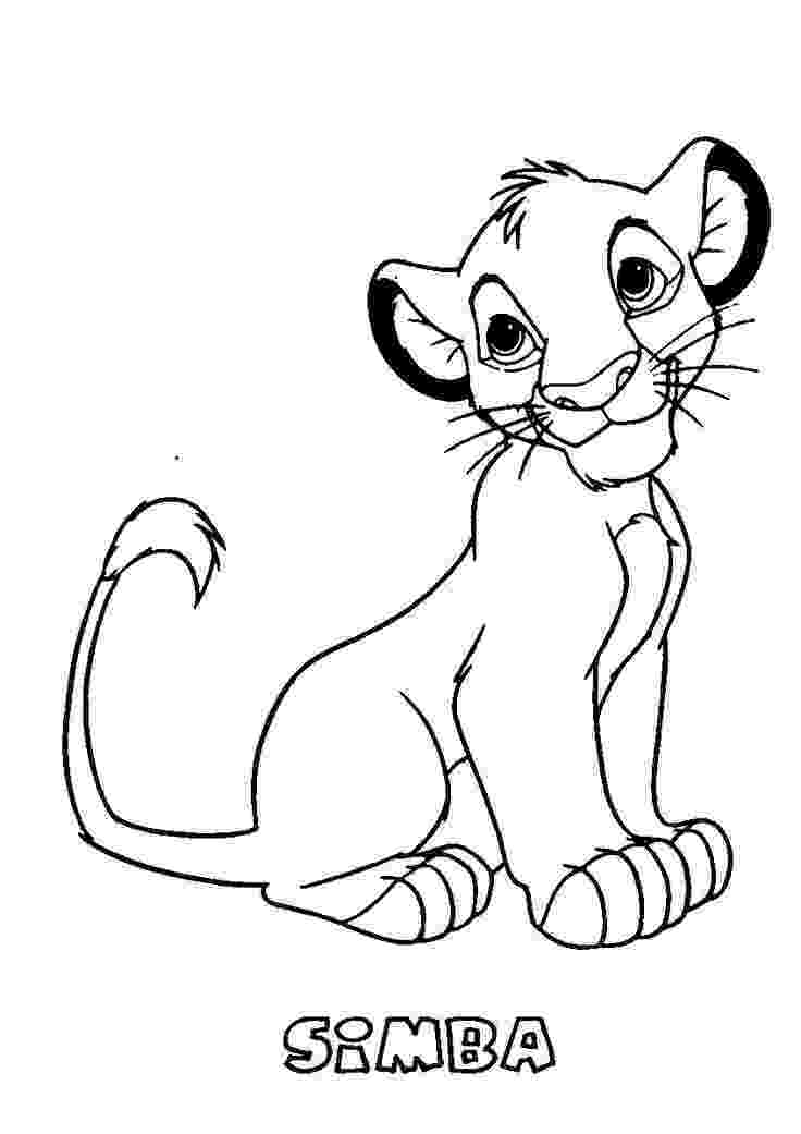 simba coloring page simba coloring page simba coloring page 