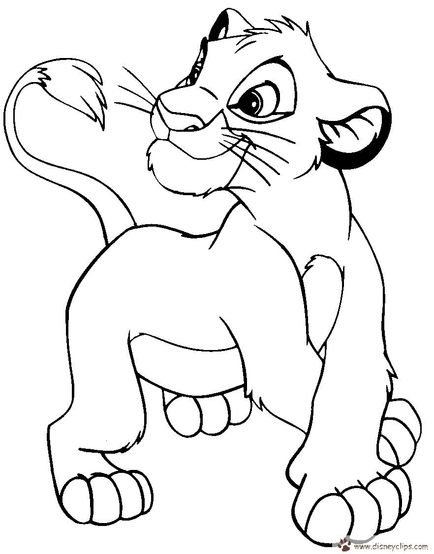 simba coloring page the lion king printable coloring pages 2 disney coloring simba page coloring 