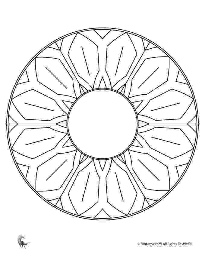 simple mandalas to color simple mandala coloring pages for adults free printable simple to color mandalas 