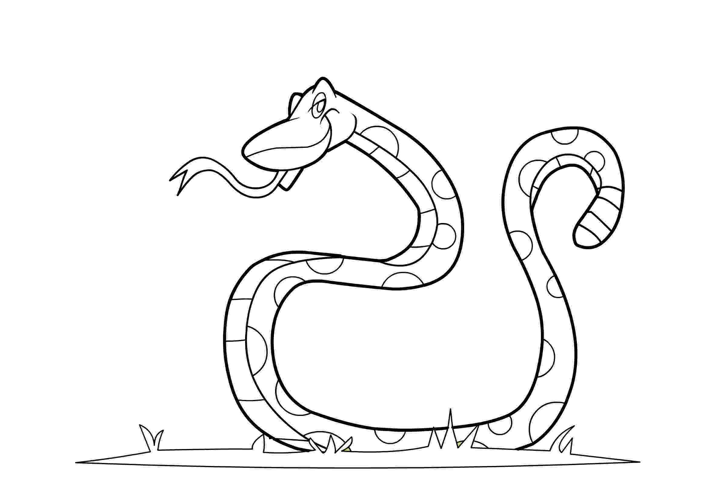 snake colour free printable snake coloring pages for kids colour snake 1 1
